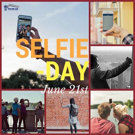 Happy National Selfie Day People Takes Selfies All Day But On Selfie Day You Can Take The Time
