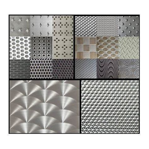 The following list of stainless steel sheet finish chart designations includes a short description of how each surface may be obtained. RB Stainless Steel Designer Sheet, Thickness: 0.8 To 1 Mm ...