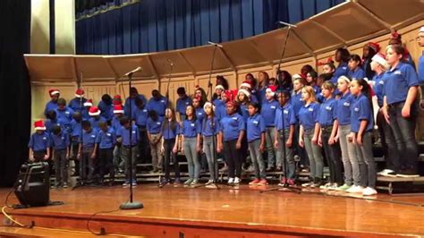Bleyl Middle School Winter Choir Concert Japanese Christmas Carol