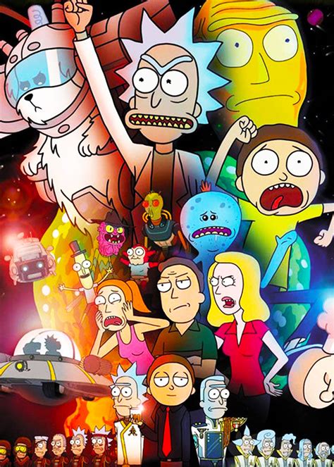 Rick And Morty Poster Hd Wallpaper 2023 Movie Poster