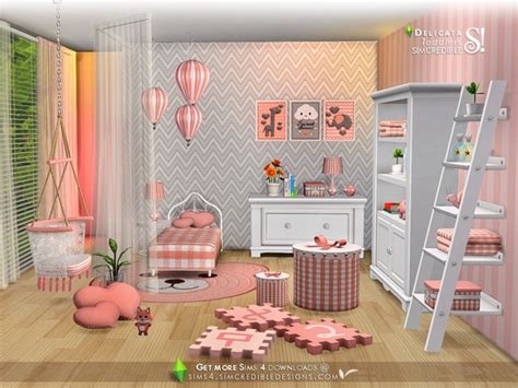 Delicata Toddlers Room By Simcredible At Tsr Sims 4 Updates