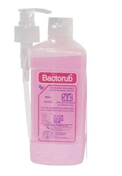 Bactorub Pink Hand Rub Packaging Type Bottle Packaging Size 50ml