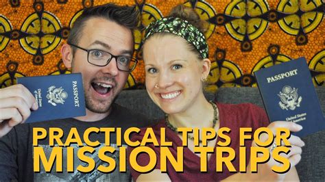 practical tips for missions trips youtube