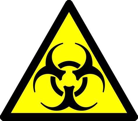 Biohazard Png Simbolo Riesgo Biologico Png Transparent Png Kindpng