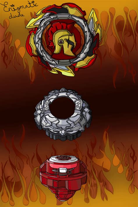 The Lord Of The Battlefield War Ares Custom Beyblade Request R