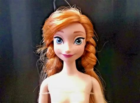 Disney Anna Doll Frozen Princess Elsa Sister Barbie Sized Braids Freckles Nude 16 60 Picclick