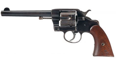 Historical Firearms Us Colt Army Model 1892 Double Action Revolver