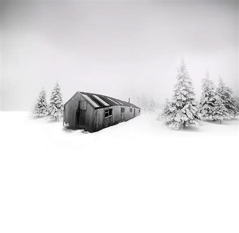 Beautiful Black And White Snowscapes By Vassilis Tangoulis