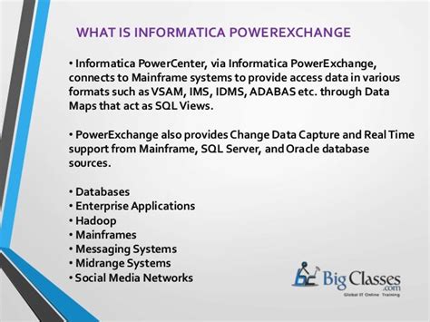 Informatica Products And Usage