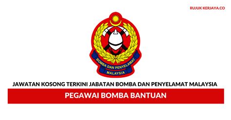 Jabatan bomba dan penyelamat malaysia. Jawatan Kosong Terkini Jabatan Bomba dan Penyelamat ...