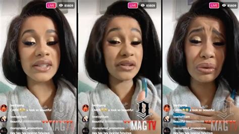 She Broke Me Cardi B Gets Real About Being A New Mom
