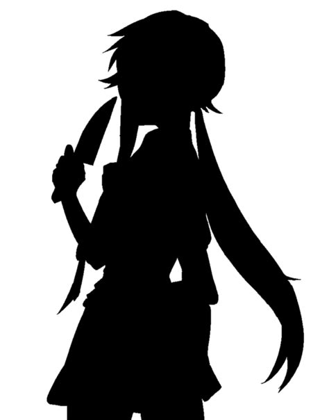 Anime Silhouettes The Most Common Anime Silhouette Material Is
