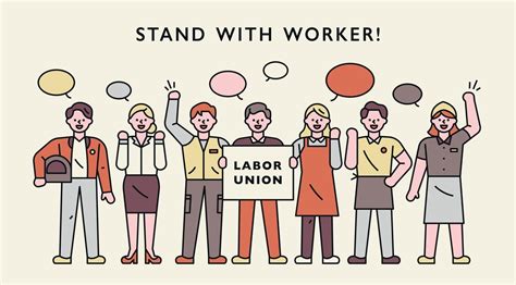 Labor Union Characters 1974586 Vector Art At Vecteezy