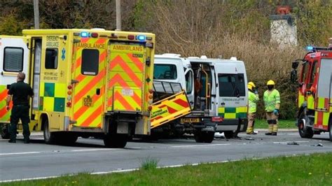 Dolgellau Ambulance Crash Driver Jailed For Eight Months Bbc News