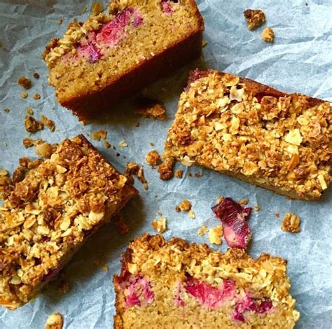 The cost of the flour/or almonds is really expensive, but definitely worth it. Rhubarb Crumble Cake recipe- Healthy, wholefood, gluten free (With images) | Crumble cake recipe ...