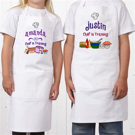 Personalized Kid Apron Home And Living Cleaning Supplies