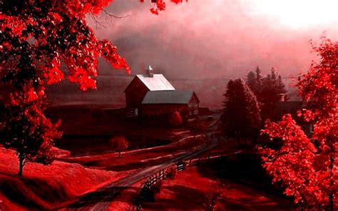 Red Scenery Wallpapers Top Free Red Scenery Backgrounds Wallpaperaccess