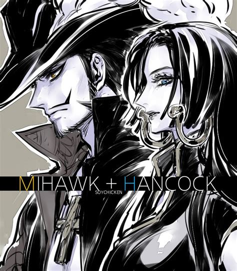 Boa Hancock Dracule Mihawk Hawkeye One Piece