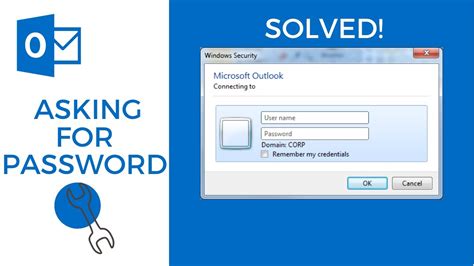Instantly Fix Outlook Need Password Wont Open Loops