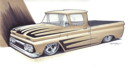 Cool Chevy Truck Drawings