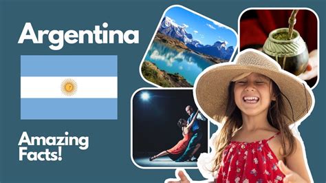Argentina For Kids An Amazing And Quick Guide To Argentina Youtube