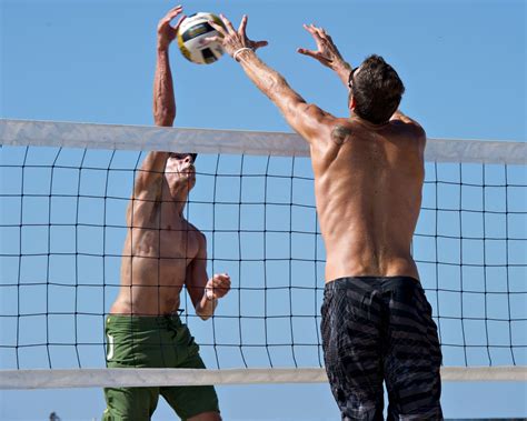 the challenge of beach volleyball