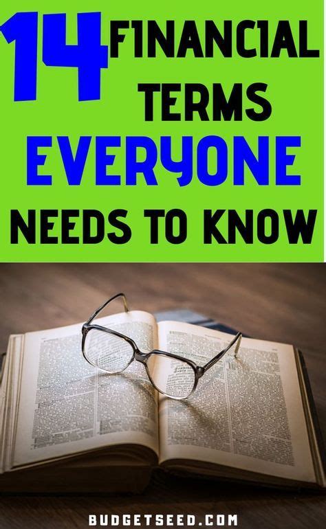 Maybe you would like to learn more about one of these? 14 Money Terms to Boost Your Financial Knowledge - Budget Seed in 2020 | Financial literacy ...