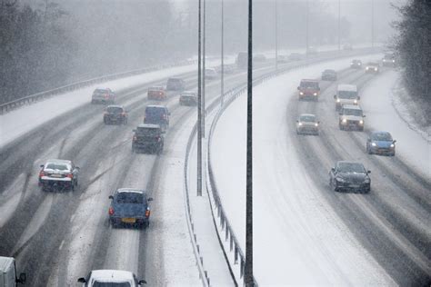 Ice Met Office Yellow Weather Warning Issued Across Scotland As Snow