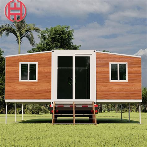 40ft 2 Bedroom Folding Expandable Modular Granny Flat Pack Prefabricated Container House
