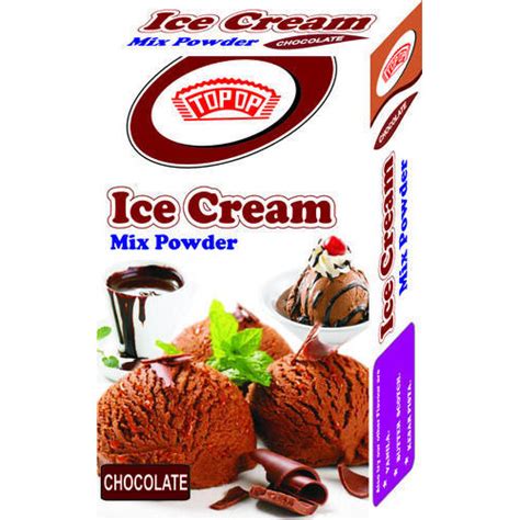 Chocolate Ice Cream Mix Powder At Rs 20pack आइस क्रीम पाउडर In