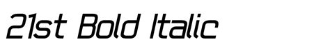 21st Bold Italic Font Webfont And Desktop Myfonts