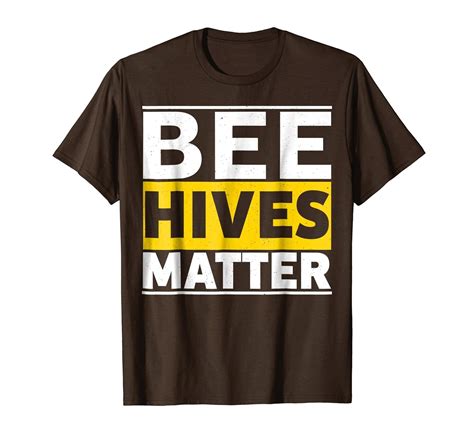 Bee Hives Matter T Shirt Vintage Retro Save The Bees Shirt AZP Anzpets