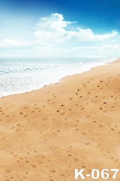 Summer Seaside Beach Holiday Scenic Tropical Backdrop