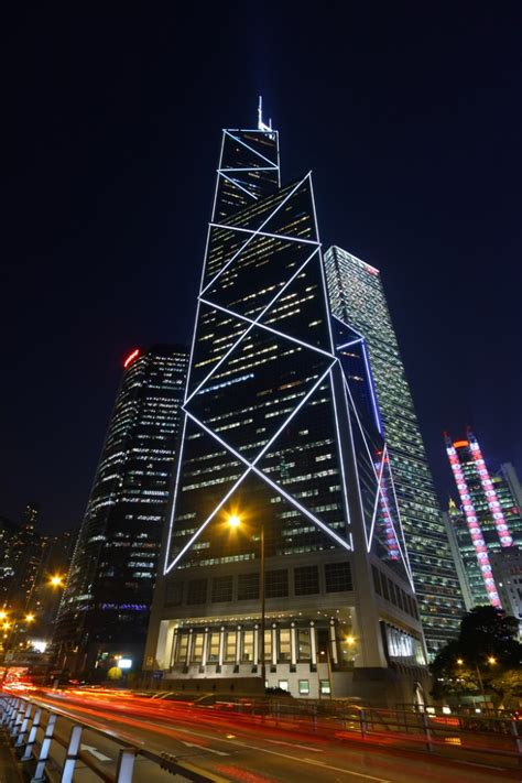 Attention Bank Of China Tower Hong Kong By Im Pei 1990