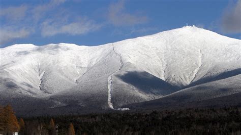 Mount Washington New Hampshire Mountains Claim Second Coldest Spot