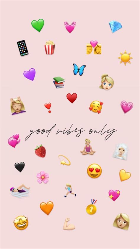 71 Cute Aesthetic Emoji Wallpaper Free Download Myweb