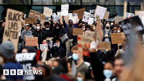 George Floyd Death Thousands Join Birmingham Protest Bbc News