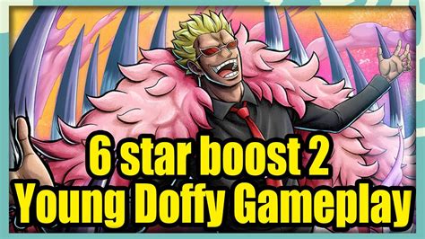 6 Star Boost2 Young Doflamingo Gameplay Medal Combo And Support Build