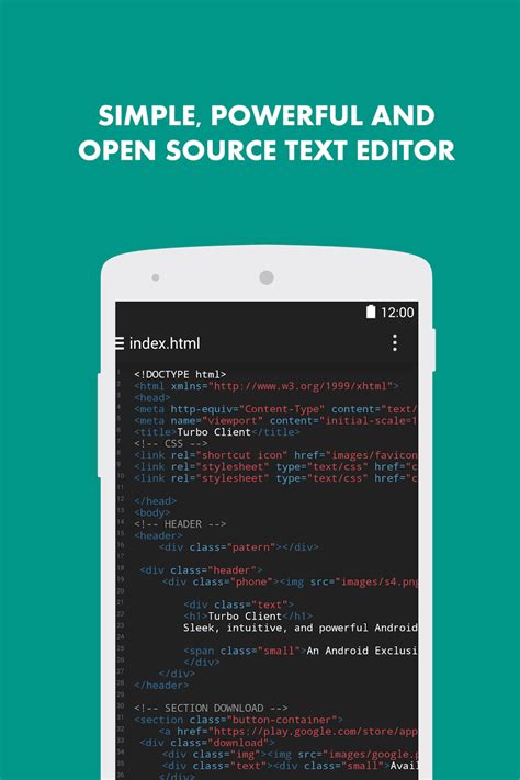 Turbo Editor Text Editor Apk Para Android Descargar