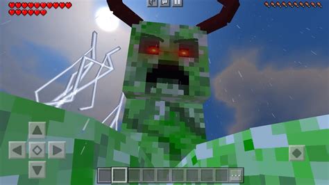 Ultra Creeper Titan Addon In Minecraft Pe Youtube