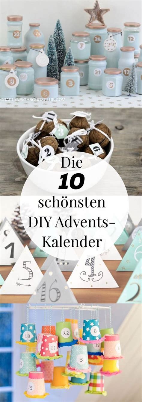 We did not find results for: Adventskalender basteln - 10 kreative Bastelideen ...