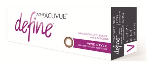 1 Day Acuvue Define Vivid Style Lenses Online