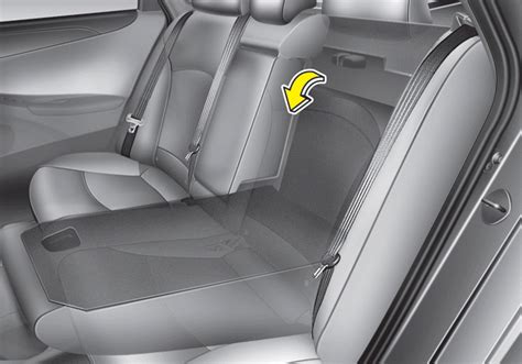 Hyundai Sonata Rear Seat Seats Safety Features Of Your Vehicle
