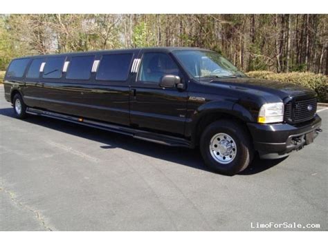Used 2003 Ford Excursion Xlt Suv Stretch Limo Executive Coach Builders