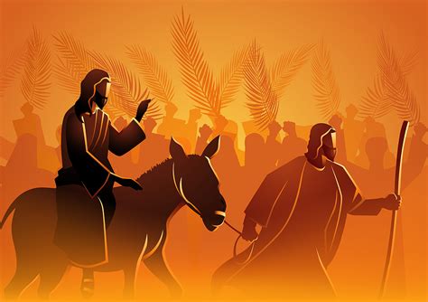 He Rides Into Jerusalem Palm Sunday Lin Wilder