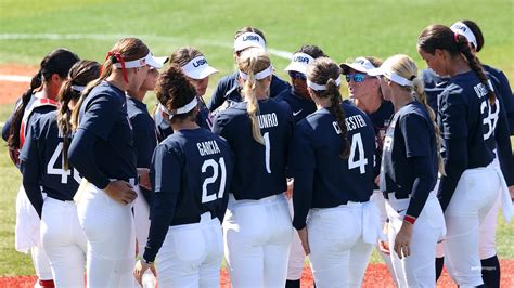 2021 Us Olympic Softball Team Dreams Of Women