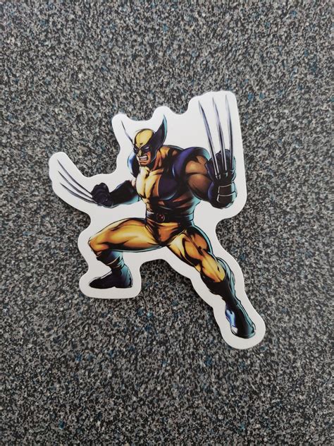 Wolverine Sticker Decal Your Choice Marvel Comics Xmen Etsy