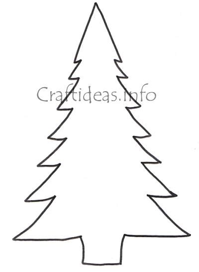 Free Craft Pattern Large Christmas Tree