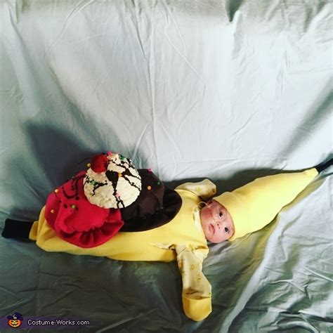 Get same day delivery, no membership needed. Baby Banana Split Costume | Best DIY Costumes - Photo 3/3