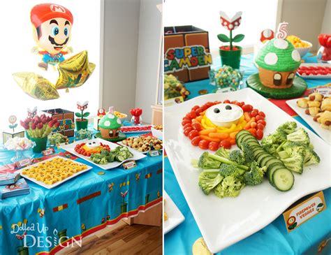 Dolled Up Design Mario Bros Birthday Party Ideas Mario Bros Birthday